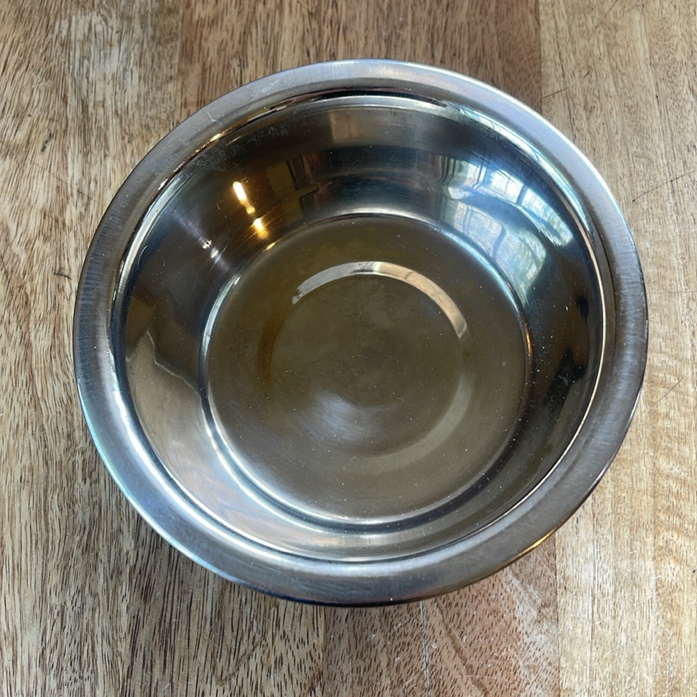 Blue Dog Bowl with Fun Text - Picture 2 of 3